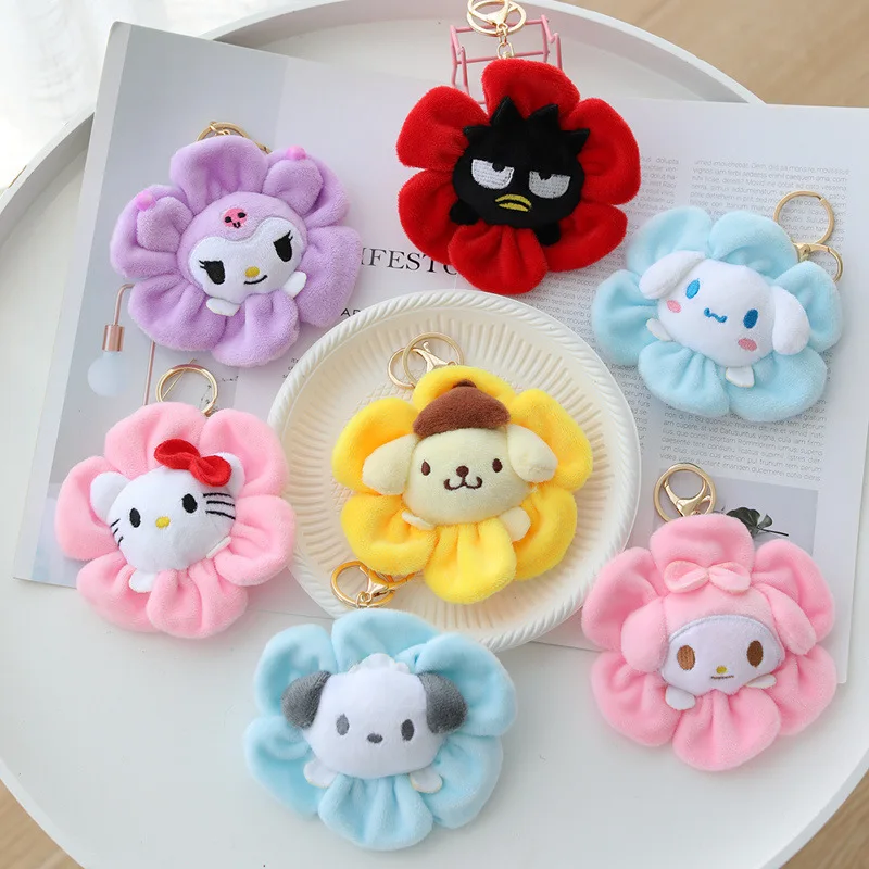 Cartoon Sanrio Plush Doll Hello Kittys Kuromi Accessories Beauty Kawaii Anime Soft Sun Flower Keychain Pendant Toys Girls Gift
Cartoon Sanrio Plush Doll Hello Kittys Kuromi Accessories Beauty Kawaii Anime Soft Sun Flower Keychain Pendant Toys Girls Gift