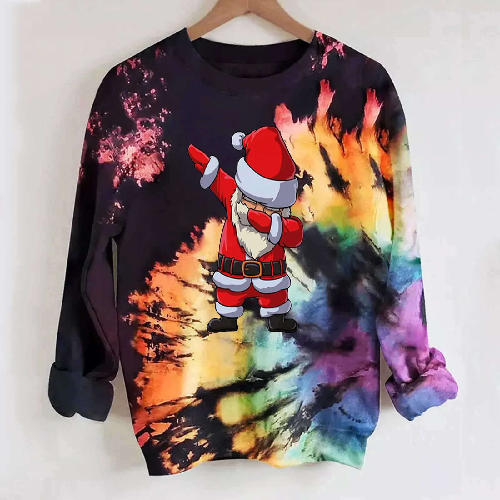 Women's Sweatshirt Christmas Top Art Hoodie Long Sleeve Sweater Womens over Sweatshirt Knitted Jackets Women
Women's Sweatshirt Christmas Top Art Hoodie Long Sleeve Sweater Womens over Sweatshirt Knitted Jackets Women