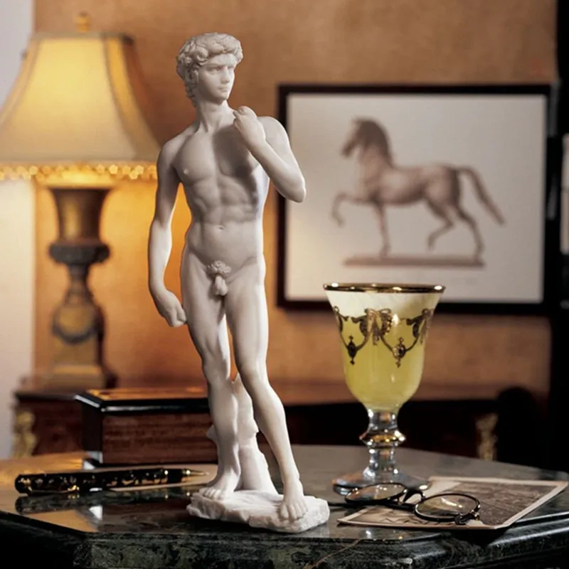 David of Michelange Statue Decoration Character Sculpture Street Abstract Art Home Figurine Full-Length Portrait Decoracion Room
David of Michelange Statue Decoration Character Sculpture Street Abstract Art Home Figurine Full-Length Portrait Decoracion Room