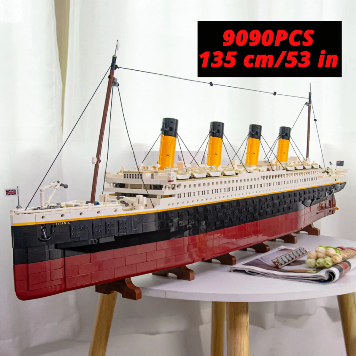 9090PCS Movie-Series Titanic large Cruise Boat Ship Compatible With 10294 Building Block Bricks Toys For Christmas birthday Gift
9090PCS Movie-Series Titanic large Cruise Boat Ship Compatible With 10294 Building Block Bricks Toys For Christmas birthday Gift
