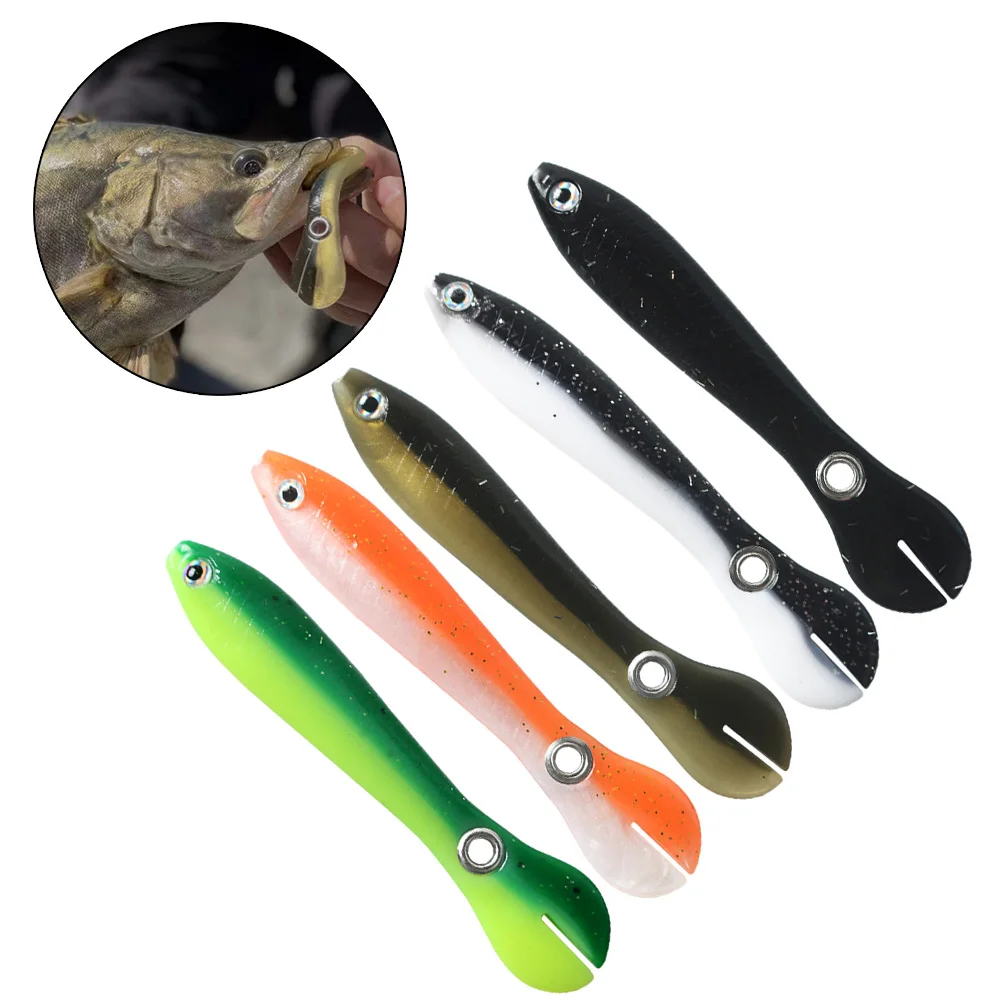 5pcs/Bag Soft Fishing Bait 2.3g Wobble Tail Lure Silicone Loach Bait Artificial Soft Swimbaits Outdoor Fishing Accessories
5pcs/Bag Soft Fishing Bait 2.3g Wobble Tail Lure Silicone Loach Bait Artificial Soft Swimbaits Outdoor Fishing Accessories