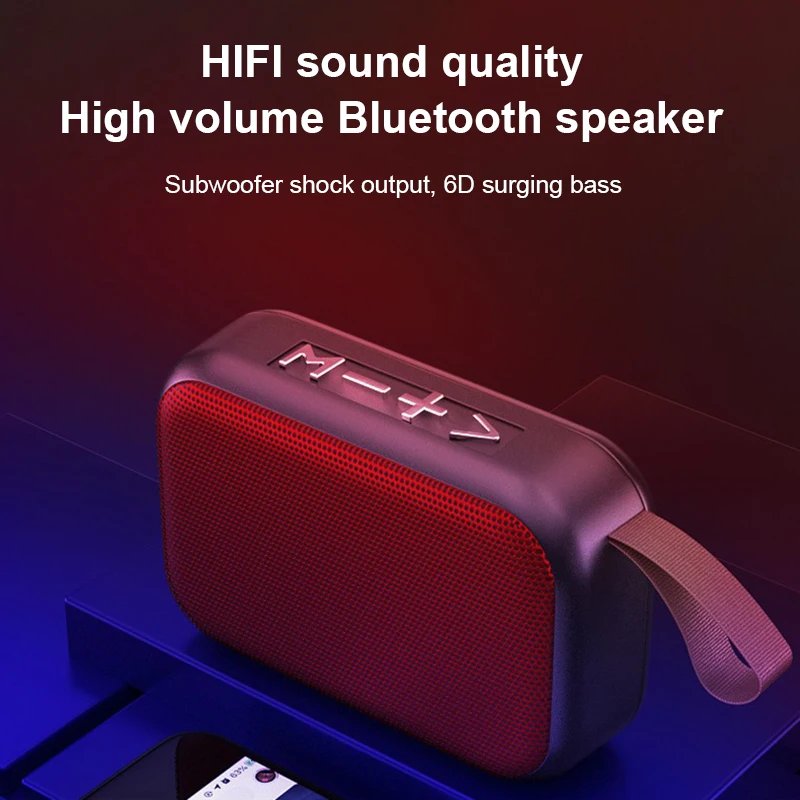 Bluetooth Speaker Wireless Mini Creative Portable Subwoofer Support TF Card Speaker Small Radio Player Outdoor Sports Audio
Bluetooth Speaker Wireless Mini Creative Portable Subwoofer Support TF Card Speaker Small Radio Player Outdoor Sports Audio