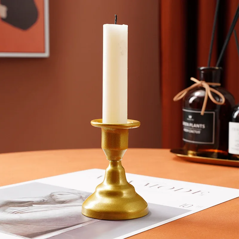 Traditional Shape Taper Standard Candle Holders Black/Gold Candlestick Electronic Candles Wedding Dinner Home Decor Room Decor
Traditional Shape Taper Standard Candle Holders Black/Gold Candlestick Electronic Candles Wedding Dinner Home Decor Room Decor