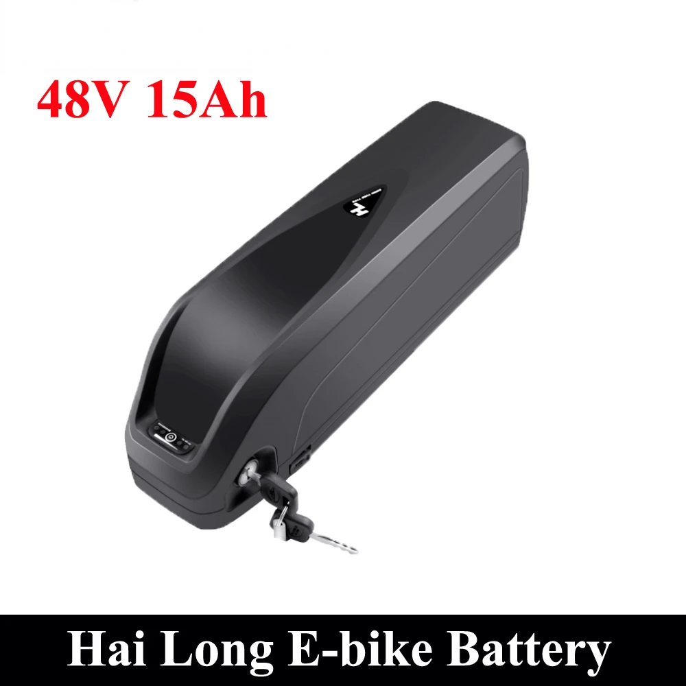 Оригинальный литиевый батарейный блок HaiLong 48V15Ah для Bafang, USB-порт, мощный аккумулятор, преобразование электрического велосипеда с BMS
Оригинальный литиевый батарейный блок HaiLong 48V15Ah для Bafang, USB-порт, мощный аккумулятор, преобразование электрического велосипеда с BMS