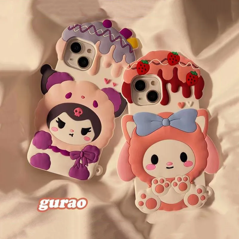 Kawaii Sanrio My Melody Kuromi 3D Case for Iphone 14 13 12 11 Pro Max Xr X Xs Max 8 7 Plus Cute Cartoon Anime Aesthetic Case
Kawaii Sanrio My Melody Kuromi 3D Case for Iphone 14 13 12 11 Pro Max Xr X Xs Max 8 7 Plus Cute Cartoon Anime Aesthetic Case
