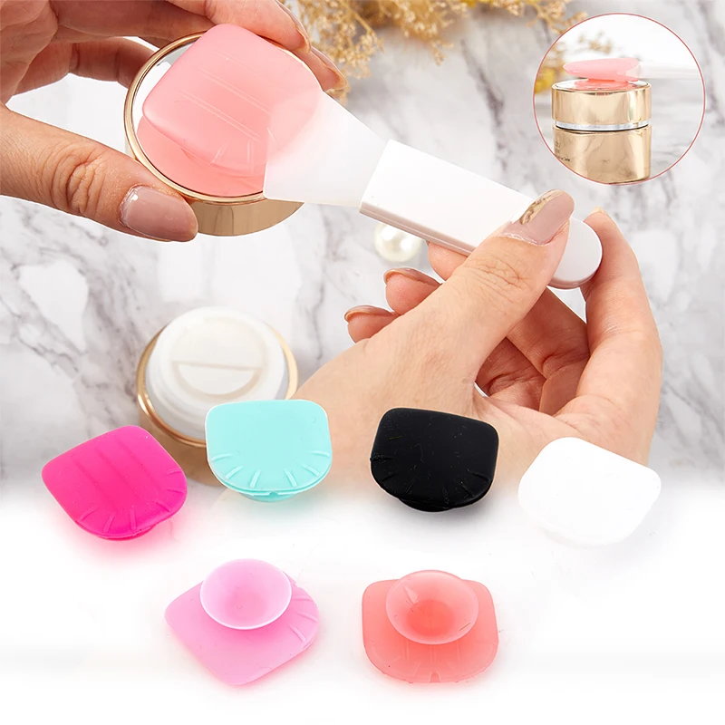 1pc Lip Brush Protective Holding Dustproof Covers Simple Convenient Silicone Anti-Lost Sleeping Lip Mask Brush Dust Covers
1pc Lip Brush Protective Holding Dustproof Covers Simple Convenient Silicone Anti-Lost Sleeping Lip Mask Brush Dust Covers