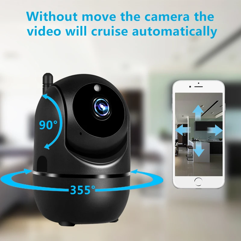 

2022 iP-камера HD 1080P облачная беспроводная наружная камера автоматического слежения инфракрасная камера видеонаблюдения s с Wi-Fi камерой