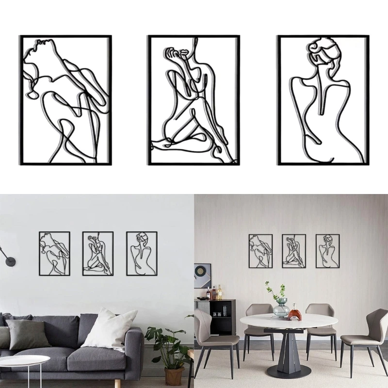 1Set Metal Minimalist Women Body Frame Sign Wall Art Decor Decorative Ornament Model for Dormitory Restaurant Decoration
1Set Metal Minimalist Women Body Frame Sign Wall Art Decor Decorative Ornament Model for Dormitory Restaurant Decoration