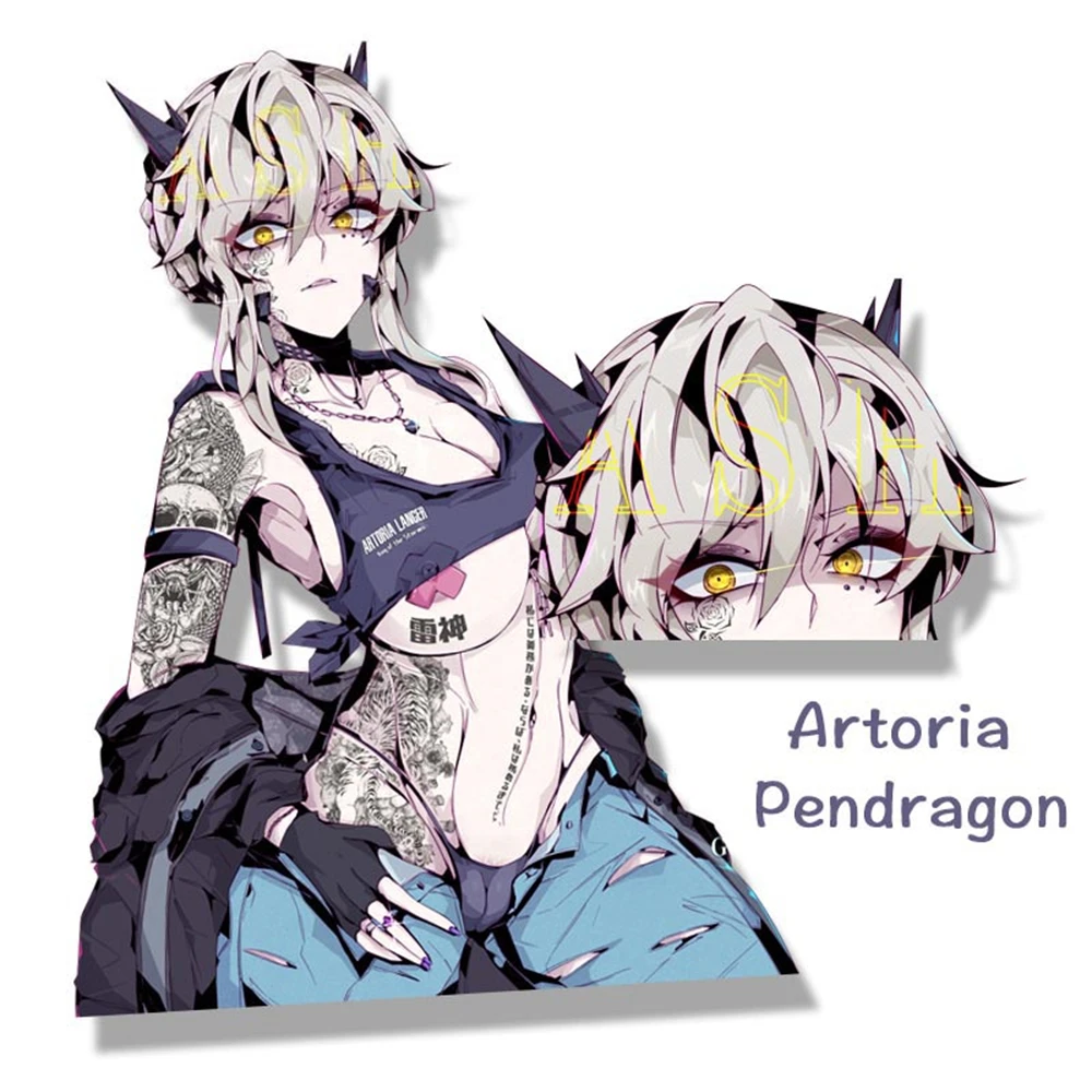Tattooed Girl Artoria Pendragon Fanart Peeker Car Sticker Fate Grand Order Sketch Decal JDM Cartoon Graffiti Stickers
Tattooed Girl Artoria Pendragon Fanart Peeker Car Sticker Fate Grand Order Sketch Decal JDM Cartoon Graffiti Stickers