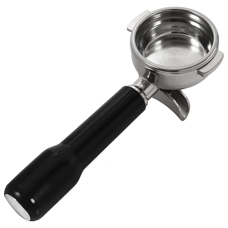 58Mm Stainless Steel Coffee Machine Bottomless Filter Holder Portafilter For E61 Expobar Double Mouth
58Mm Stainless Steel Coffee Machine Bottomless Filter Holder Portafilter For E61 Expobar Double Mouth