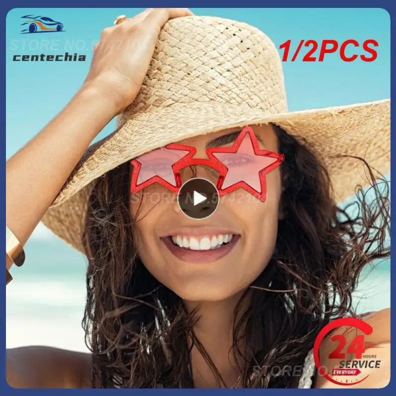 1/2PCS Unique Star Shape Sunglasses Shining Sun Glasses Vintage Pentagram Sunglasses For Women Outddor Summer Beach Eyewear
1/2PCS Unique Star Shape Sunglasses Shining Sun Glasses Vintage Pentagram Sunglasses For Women Outddor Summer Beach Eyewear