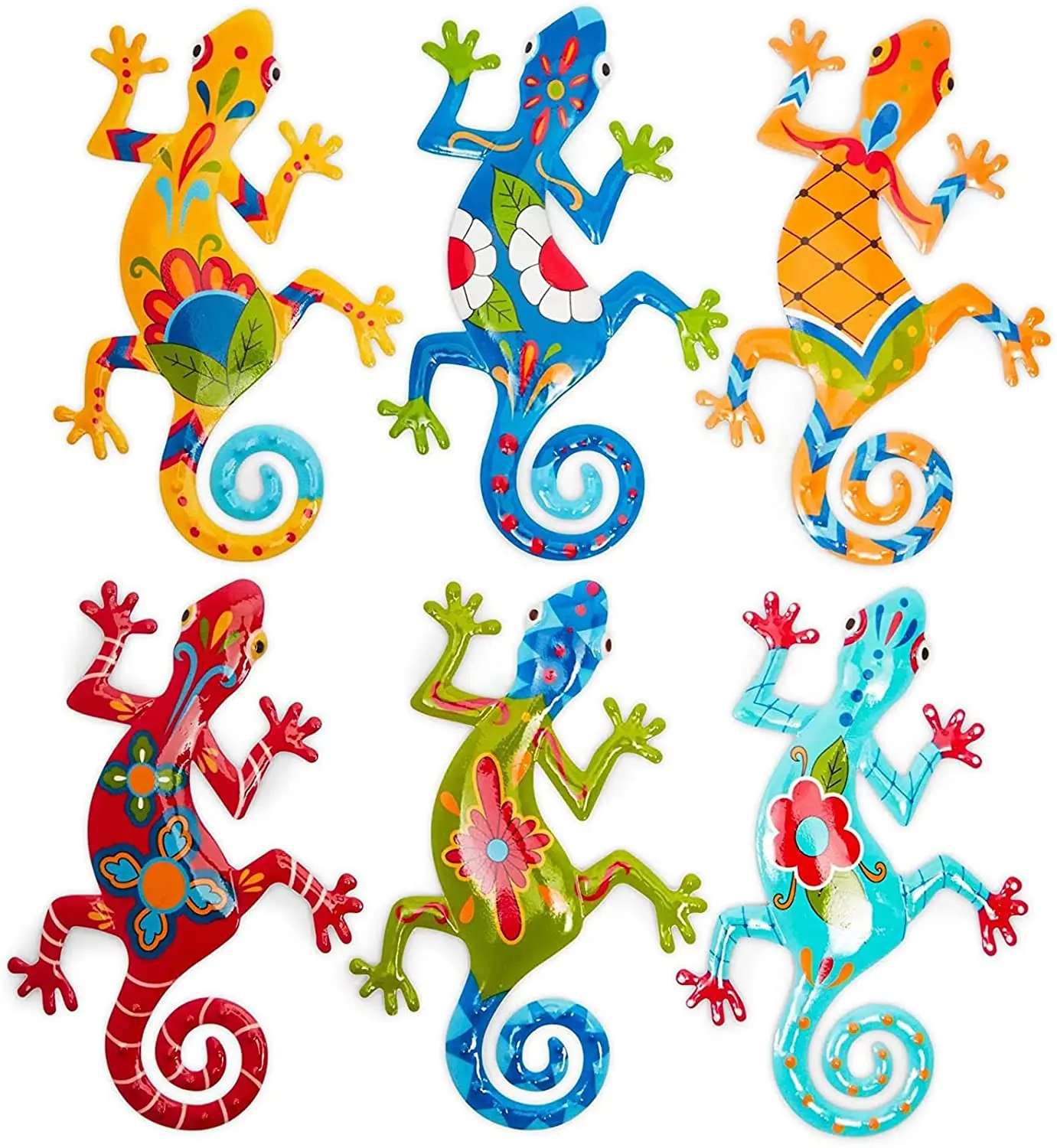 Металлический Gecko Внешний Настенный декор в фотообои (5,5x8,6 дюйма, 6 шт.)
Металлический Gecko Внешний Настенный декор в фотообои (5,5x8,6 дюйма, 6 шт.)