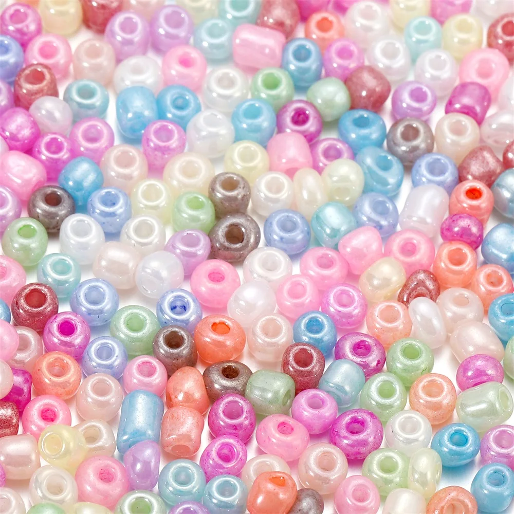 300Pcs/Lot 4mm Charm Czech Macaron Round Glass Seed Beads for DIY Earrings Bracelet Bracelet Jewelry Making Accessories
300Pcs/Lot 4mm Charm Czech Macaron Round Glass Seed Beads for DIY Earrings Bracelet Bracelet Jewelry Making Accessories