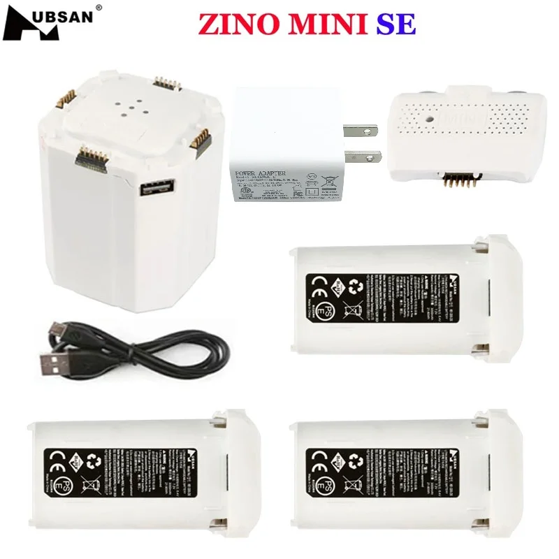 Оригинальный Дрон Hubsan ZINO MINI SE умная батарея для полета с зарядным устройством