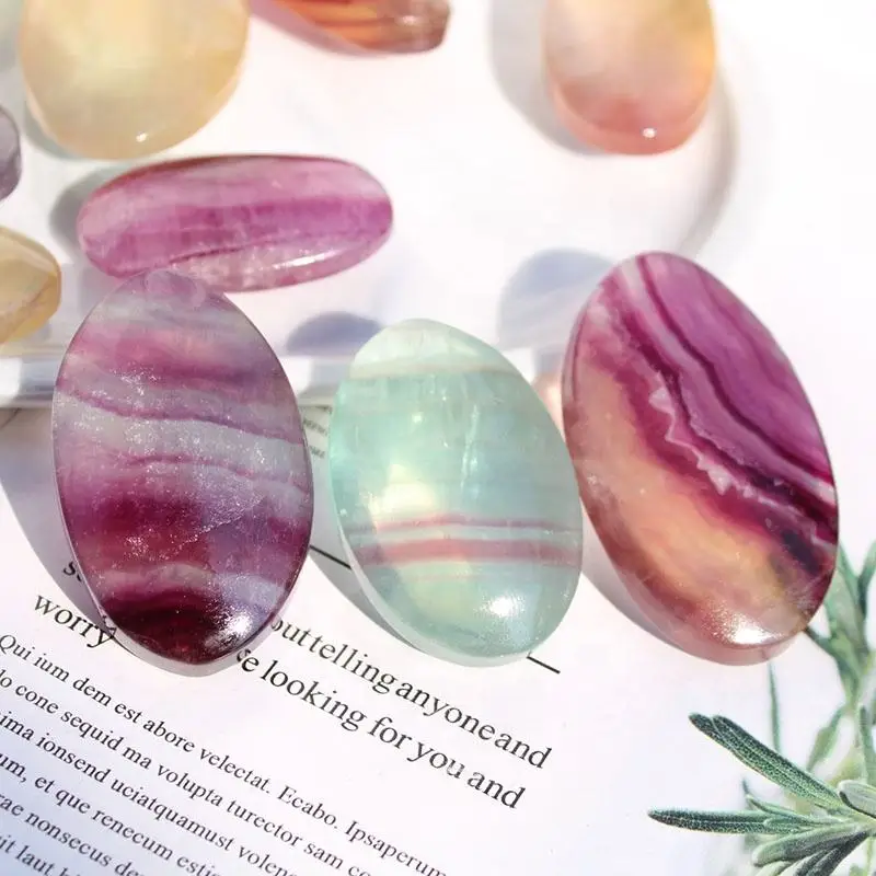 Wholesale Polished Fluorite Palm Crystal Palm Stone Healing Colourful Fluorite Stone For Fengshui
Wholesale Polished Fluorite Palm Crystal Palm Stone Healing Colourful Fluorite Stone For Fengshui