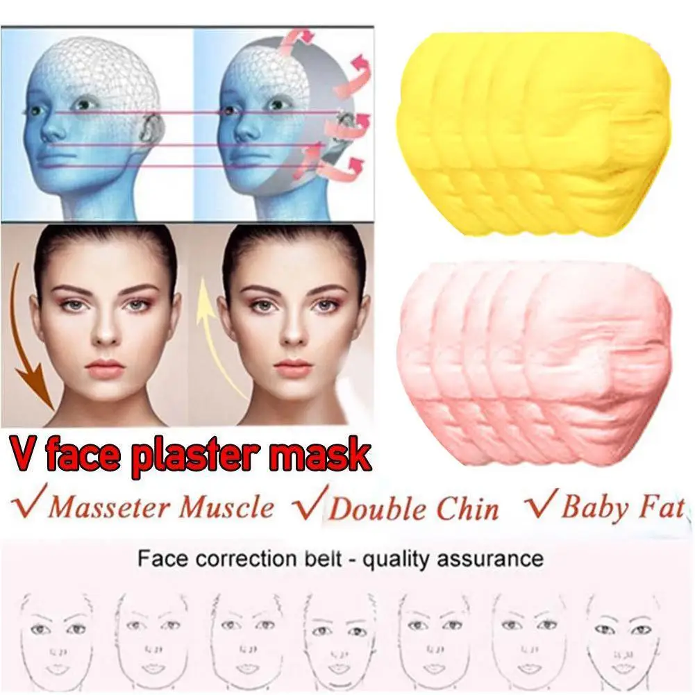 5pcs/bag Shaping Bandage Plaster Mask 5D V Face Sealing and Powerful Oxygen Injection Whitening Reduce Fine Lines Facial Care
5pcs/bag Shaping Bandage Plaster Mask 5D V Face Sealing and Powerful Oxygen Injection Whitening Reduce Fine Lines Facial Care