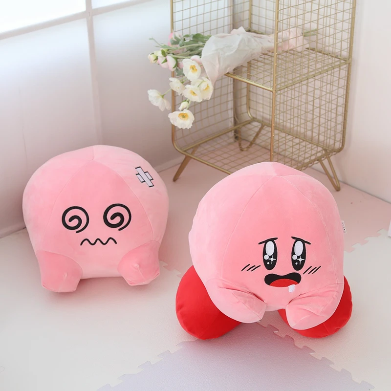30 см Sanrio мультфильм аниме Kawaii Kirby Подушка Плюшевые игрушки украшения мягкие набивные куклы для детей
30 см Sanrio мультфильм аниме Kawaii Kirby Подушка Плюшевые игрушки украшения мягкие набивные куклы для детей