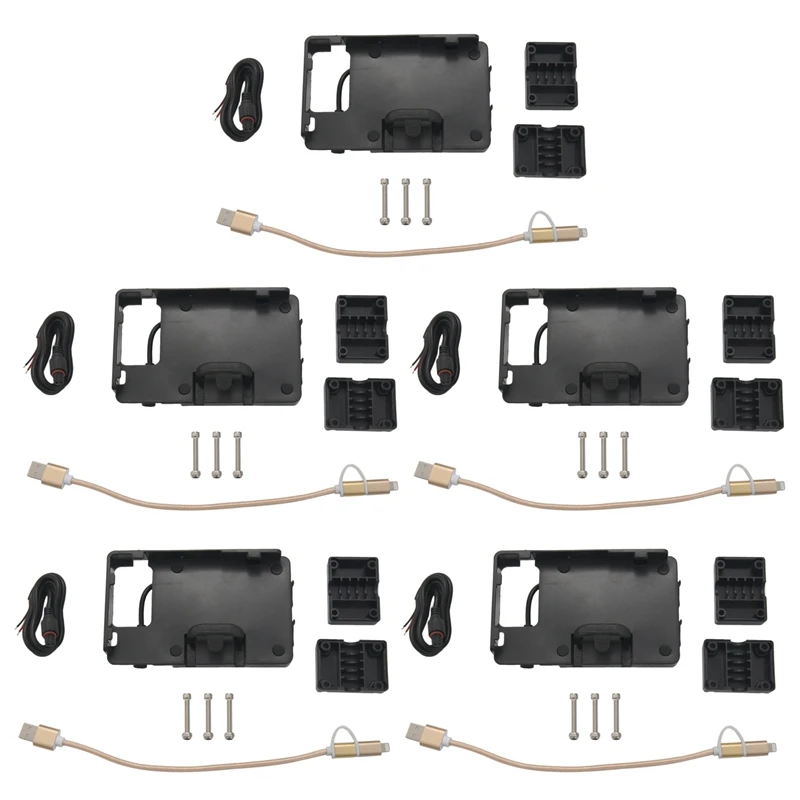 5X Motorcycle Navigation Bracket ABS, Mobile Phone USB Charging Black Mount For Bmw R1200gs F800gs Adv F700gs R1250gs
5X Motorcycle Navigation Bracket ABS, Mobile Phone USB Charging Black Mount For Bmw R1200gs F800gs Adv F700gs R1250gs