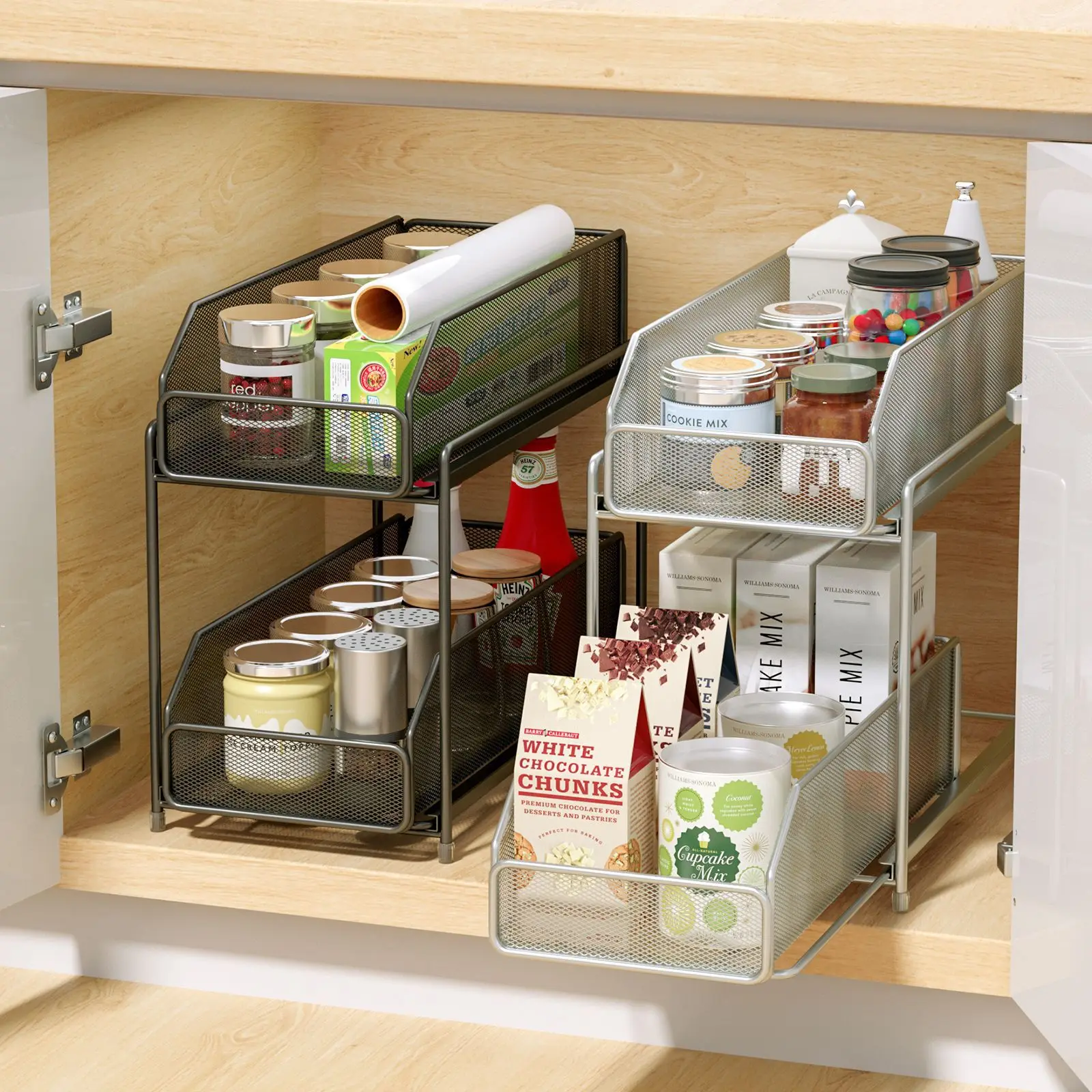 Cabinet rack countertop multi-functional cosmetic debris basket kitchen sink sink pull-out multi-layer storage shelf
Cabinet rack countertop multi-functional cosmetic debris basket kitchen sink sink pull-out multi-layer storage shelf