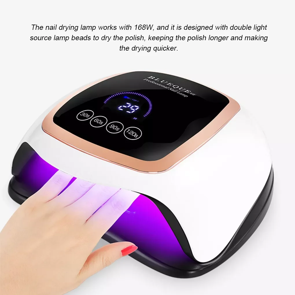 2022NEW UV LED Lamp For Nails Drying Manicure Lamp 168W LCD Display Professional LED Nail Lamp For Nail Art Salon Tools Dropship
2022NEW UV LED Lamp For Nails Drying Manicure Lamp 168W LCD Display Professional LED Nail Lamp For Nail Art Salon Tools Dropship