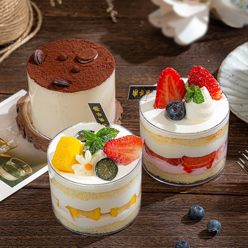 10pcs Round thick hard plastic dessert cups 200ml 300ml diy baking cake tiramisu cup wedding birthday party favors cup with lid
10pcs Round thick hard plastic dessert cups 200ml 300ml diy baking cake tiramisu cup wedding birthday party favors cup with lid