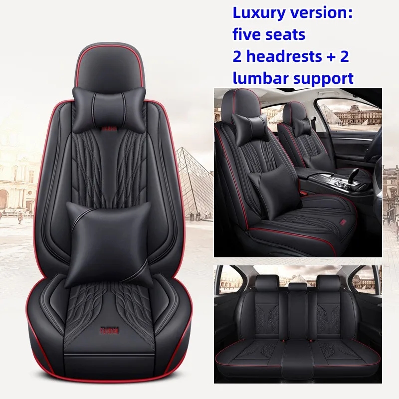 NEW Luxury Car Seat Cover For FORD Fiesta Fusion Mondeo Taurus Mustang Territory Kuga S-max Expedition F-150 Car accessories
NEW Luxury Car Seat Cover For FORD Fiesta Fusion Mondeo Taurus Mustang Territory Kuga S-max Expedition F-150 Car accessories