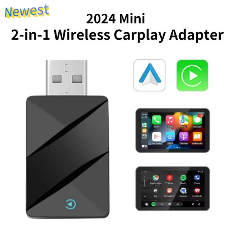 Беспроводной адаптер Carplay Android Auto WiFi Fast Connect Smart Dongle 2in1 с 99% автомобилей Plug and Play WiFi Smart Dongle
Беспроводной адаптер Carplay Android Auto WiFi Fast Connect Smart Dongle 2in1 с 99% автомобилей Plug and Play WiFi Smart Dongle
