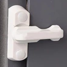 Child Safe Security Window Door Sash Lock Safety Lever Handle Sweep Latch Alloy T-lock Security Door Replacement Lock