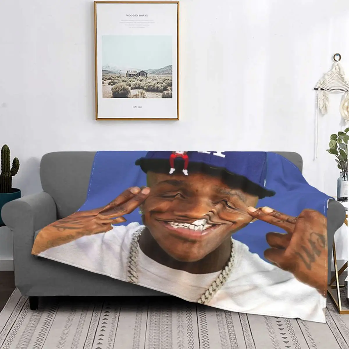 Dababy-Manta para Baby, colcha para cama a quadros, manta с капучинатором de felpa de Anime, manta ponderada
Dababy-Manta para Baby, colcha para cama a quadros, manta с капучинатором de felpa de Anime, manta ponderada