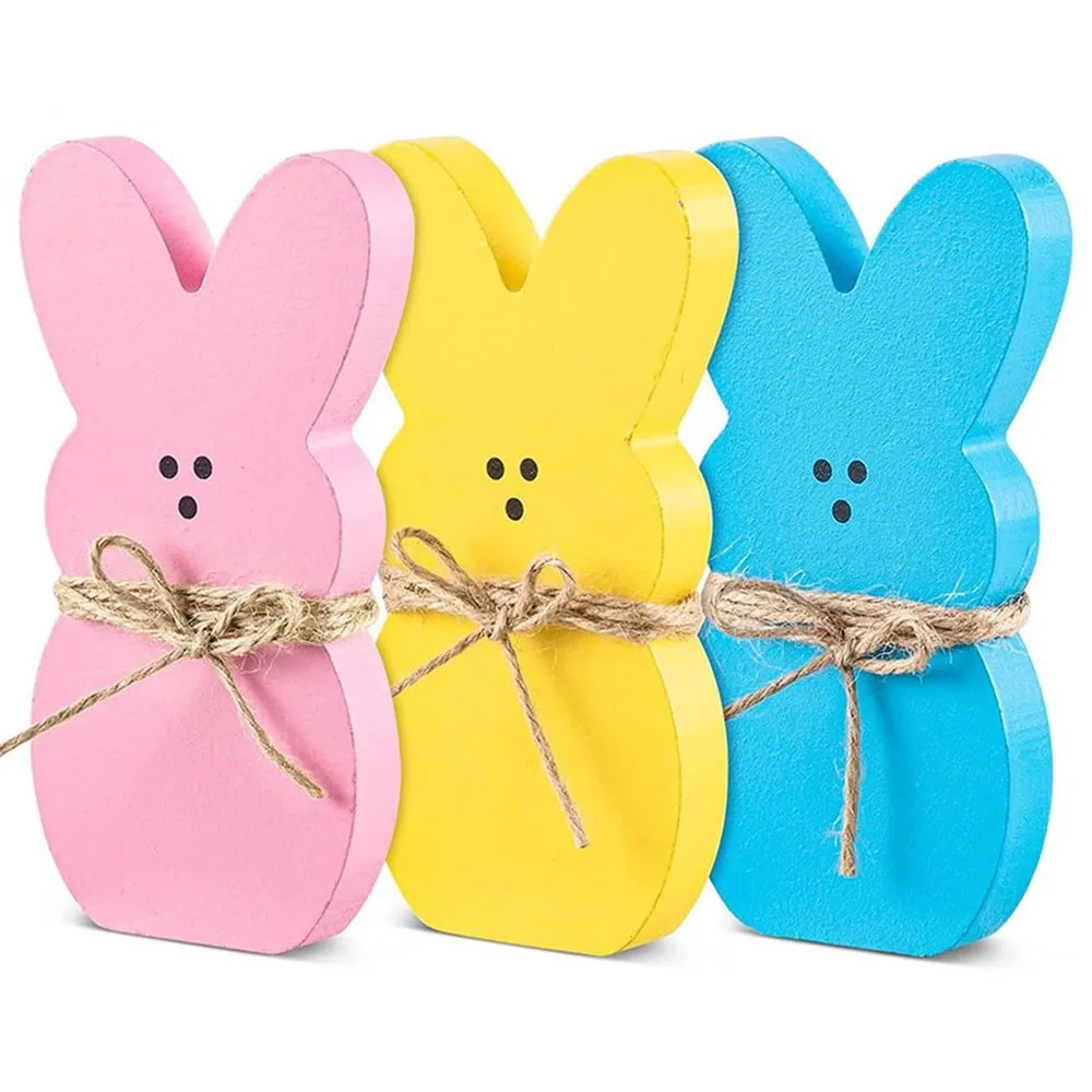 3/4pcs Easter Rabbit Wooden Home Decoration DIY Wood Hanging Crafts Cute Bunny Easter Ornaments Party Supplies Wood Crafts
3/4pcs Easter Rabbit Wooden Home Decoration DIY Wood Hanging Crafts Cute Bunny Easter Ornaments Party Supplies Wood Crafts