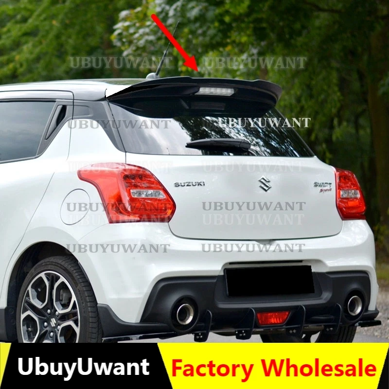 Car REAR WING SPOILER For SUZUKI SWIFT 6 SPORT 2018 2019 2020 2021 2022 ABS Plastic Glossy Black Roof Wing Hatchback Spoiler Lip
Car REAR WING SPOILER For SUZUKI SWIFT 6 SPORT 2018 2019 2020 2021 2022 ABS Plastic Glossy Black Roof Wing Hatchback Spoiler Lip