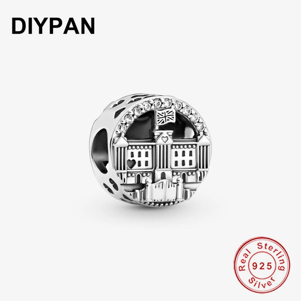 Sparkling Buckingham Palace Charm Fit Charms Bracelet Orignal 925 Sterling Silver Beads Women DIY Jewelry Berloque
Sparkling Buckingham Palace Charm Fit Charms Bracelet Orignal 925 Sterling Silver Beads Women DIY Jewelry Berloque