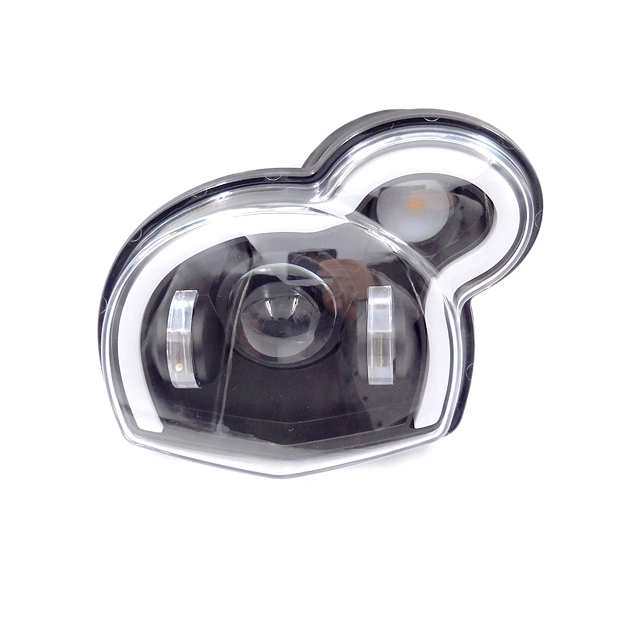 Фонари головного света для мотоциклов G650GS Sertao R13 2011-2017 с лампой Devil Eyes 
Фонари головного света для мотоциклов G650GS Sertao R13 2011-2017 с лампой Devil Eyes