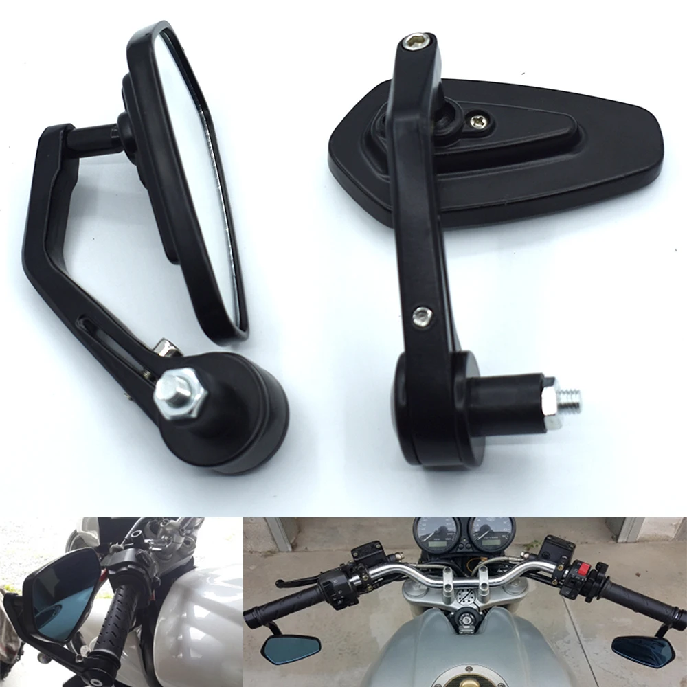 Universal 7/8" 22mm Motorcycle Rearview Mirrors Handlebar End Mirrors For KAWASAKI Z800 Z900 Z1000 ER-6F ER6N Ninja 400 650 1000
Universal 7/8" 22mm Motorcycle Rearview Mirrors Handlebar End Mirrors For KAWASAKI Z800 Z900 Z1000 ER-6F ER6N Ninja 400 650 1000