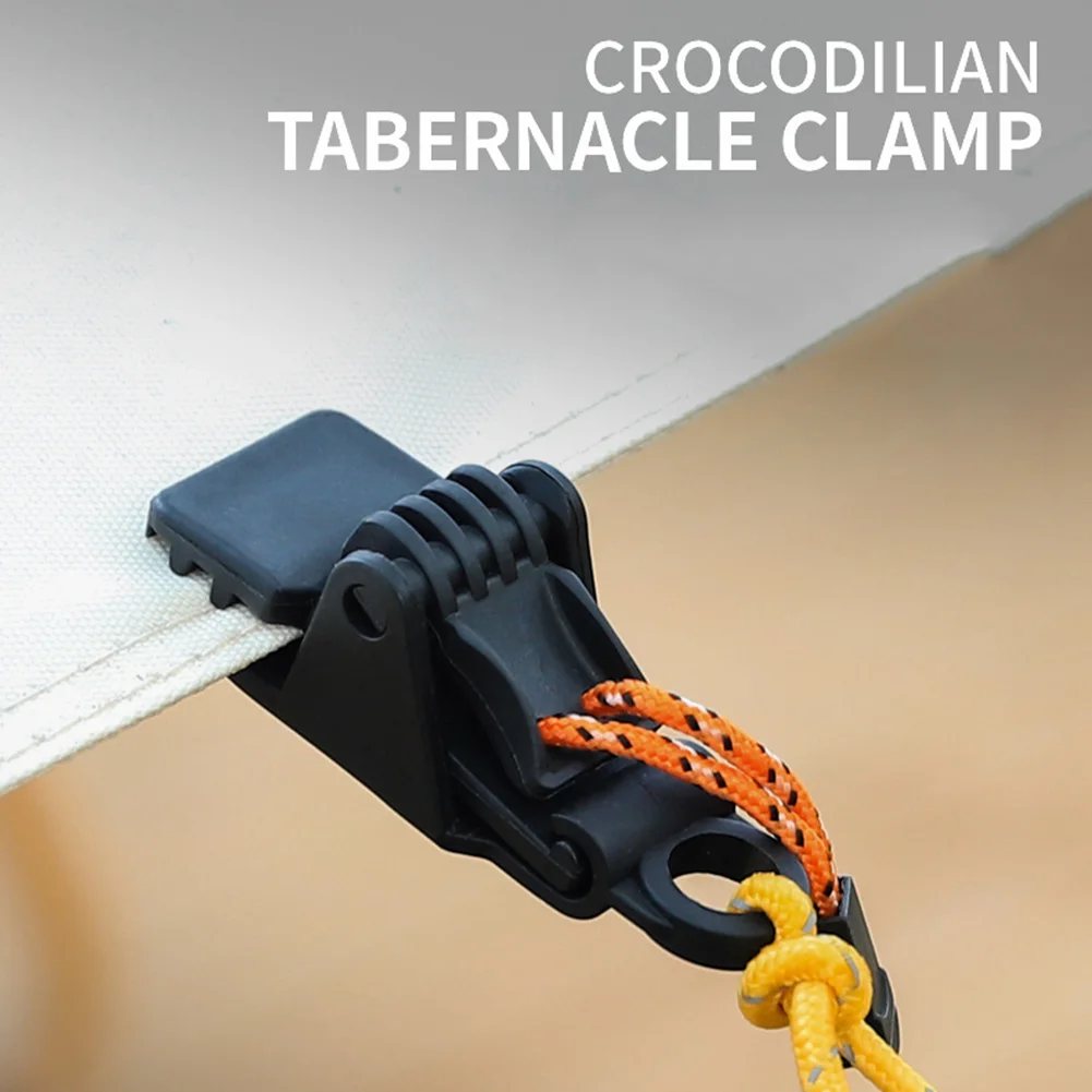 Camping Awning Fly Tarpaulin Tent Clips Crocodile Rope Clamps Wind Rope Clamp Wind Rope Fixing Frame Outdoor Tent Accessories
Camping Awning Fly Tarpaulin Tent Clips Crocodile Rope Clamps Wind Rope Clamp Wind Rope Fixing Frame Outdoor Tent Accessories