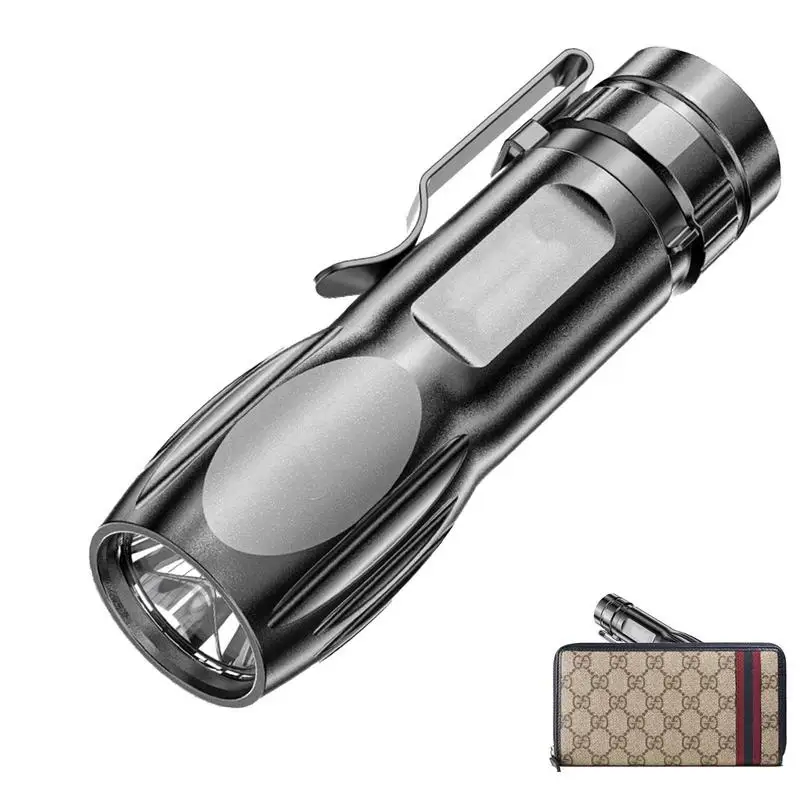 Pocket Flashlight Super Bright Flashlights With Belt Clip IPX6 Waterproof Flashlights With High Lumens For Outdoor Use Camping 
Pocket Flashlight Super Bright Flashlights With Belt Clip IPX6 Waterproof Flashlights With High Lumens For Outdoor Use Camping