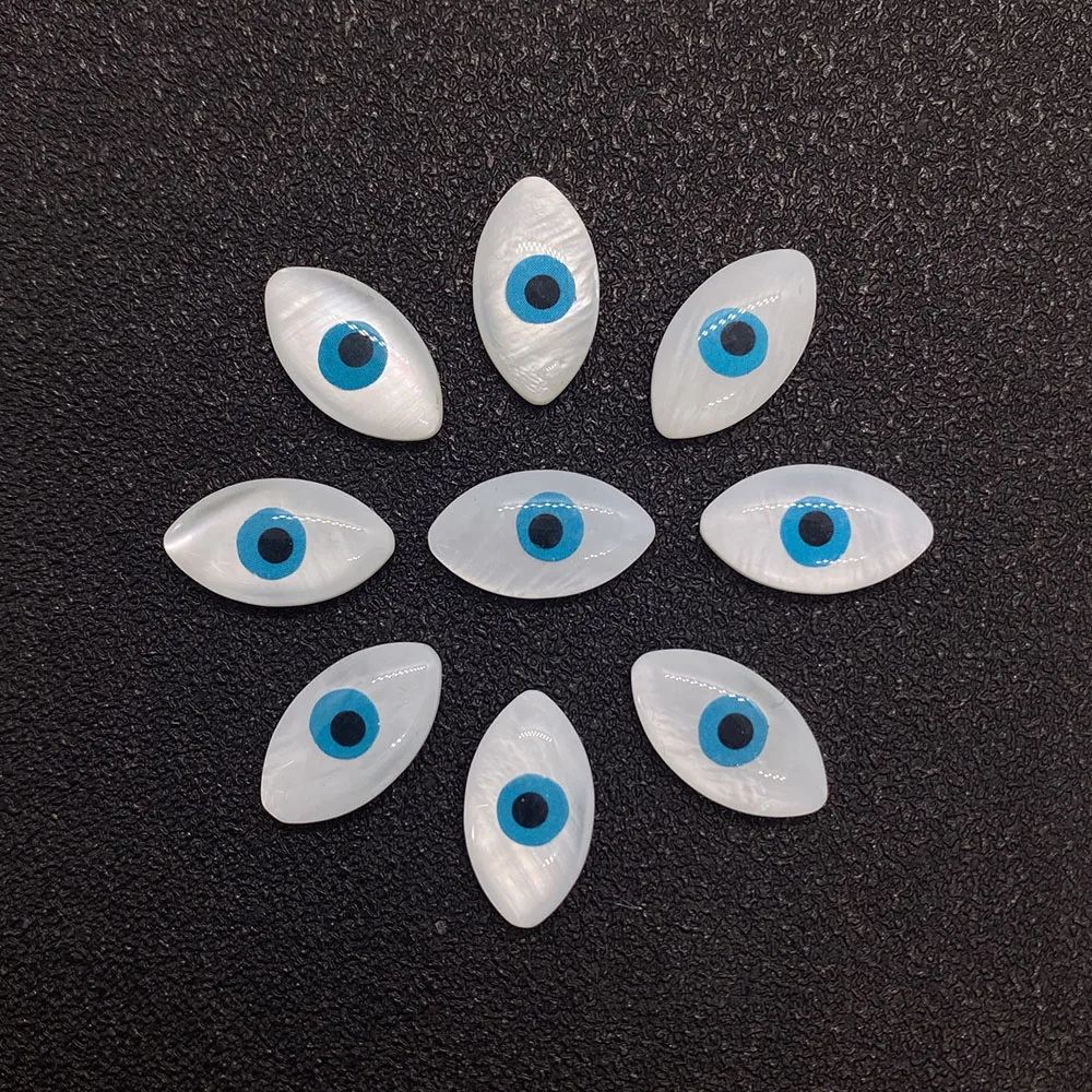 Natural White Shell Evil Eye Beads Horse Blue Turkish Devil Eyes MOP Earring Necklace Bracelet Making DIY Jewelry Accessory
Natural White Shell Evil Eye Beads Horse Blue Turkish Devil Eyes MOP Earring Necklace Bracelet Making DIY Jewelry Accessory