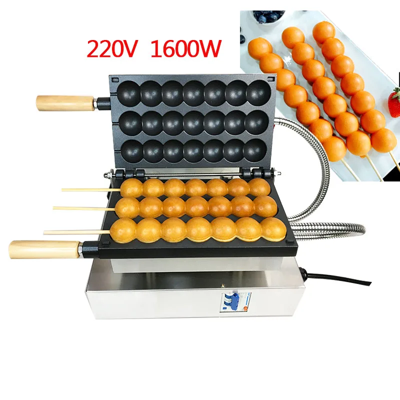 220V Liquefied Gas Chicken Cake Machine Skewer Pastry Machine Waffle Maker Iron Stick Baking Machine Hot Dog Sausage Grill Baker
220V Liquefied Gas Chicken Cake Machine Skewer Pastry Machine Waffle Maker Iron Stick Baking Machine Hot Dog Sausage Grill Baker