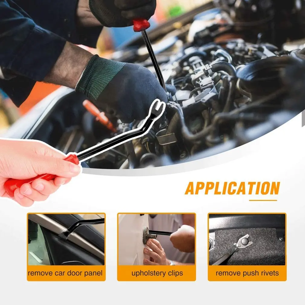 Auto Door Clip Panel Trim Removal Tool Kits Navigation Disassembly Seesaw Car Interior Plastic Seesaw Conversion Removal Tool
Auto Door Clip Panel Trim Removal Tool Kits Navigation Disassembly Seesaw Car Interior Plastic Seesaw Conversion Removal Tool