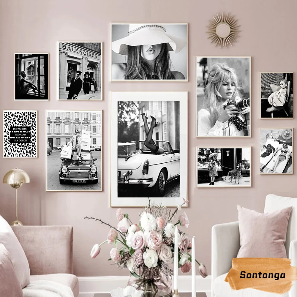 Nordic Style Black and White Photo Magazine Abstract Blockbuster Paris Fashion Trend Modern Home Decoration Wall Painting Poster
Nordic Style Black and White Photo Magazine Abstract Blockbuster Paris Fashion Trend Modern Home Decoration Wall Painting Poster