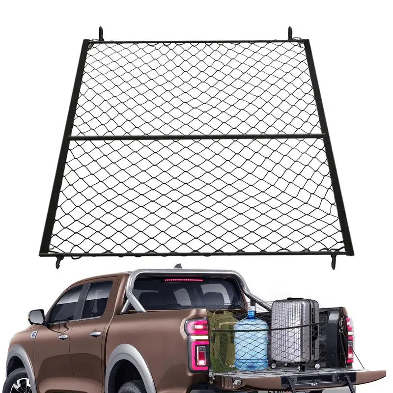 Truck Bed Cargo Net Upgraded 1.1 X 1.2m Cargo Net Auto Trunk Rear Organizer Elastic Mesh Holder Universal Fit For Suv Truck
Truck Bed Cargo Net Upgraded 1.1 X 1.2m Cargo Net Auto Trunk Rear Organizer Elastic Mesh Holder Universal Fit For Suv Truck