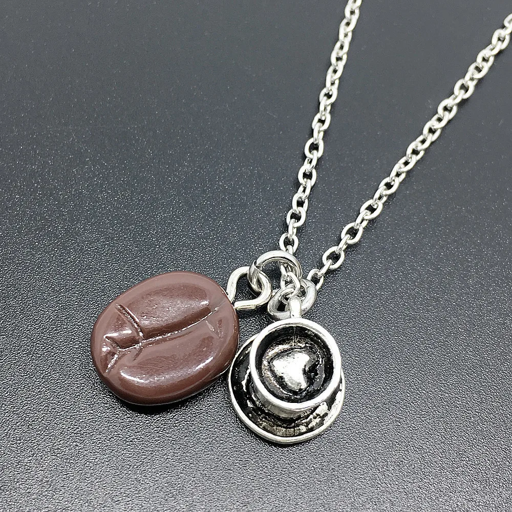 Shaped Coffee Cup Resin Coffee Bean Creative Jewelry Accessories Pendant Friend Family Gifts Fashion
Shaped Coffee Cup Resin Coffee Bean Creative Jewelry Accessories Pendant Friend Family Gifts Fashion