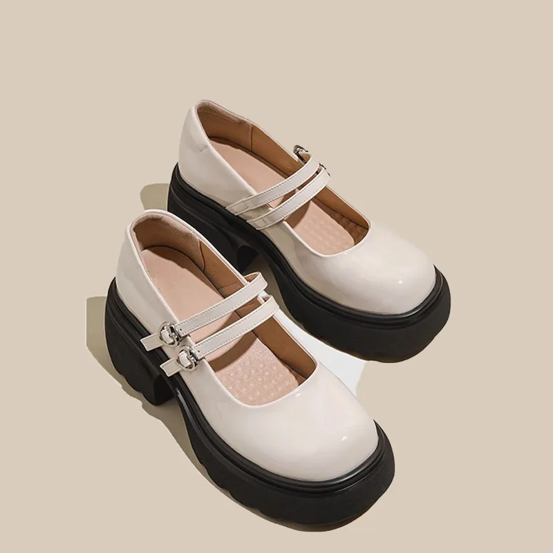 Women's Platform Mary Jane Shoes Comfort Round Toe Buckle Strap Chunky Heel Pumps Woman Party Shoes Lolita Style for Girl School
Women's Platform Mary Jane Shoes Comfort Round Toe Buckle Strap Chunky Heel Pumps Woman Party Shoes Lolita Style for Girl School