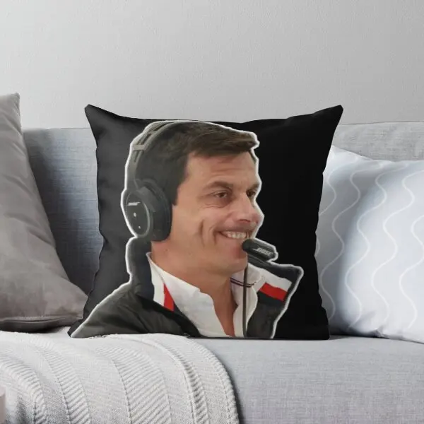 Toto Wolff Funny Face Printing Throw Pillow Cover Decor Sofa Throw Office Bedroom Square Comfort Bed Home Pillows not include 
Toto Wolff Funny Face Printing Throw Pillow Cover Decor Sofa Throw Office Bedroom Square Comfort Bed Home Pillows not include