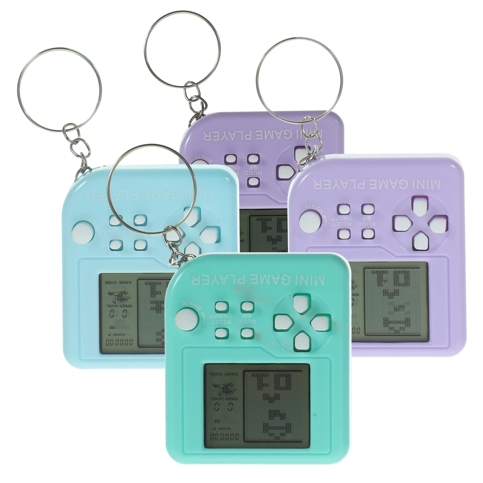 Cartoon Keychain Decor Pendant Decoration Plastic Mini Game Hanging Charm Machine Rings Keychains
Cartoon Keychain Decor Pendant Decoration Plastic Mini Game Hanging Charm Machine Rings Keychains