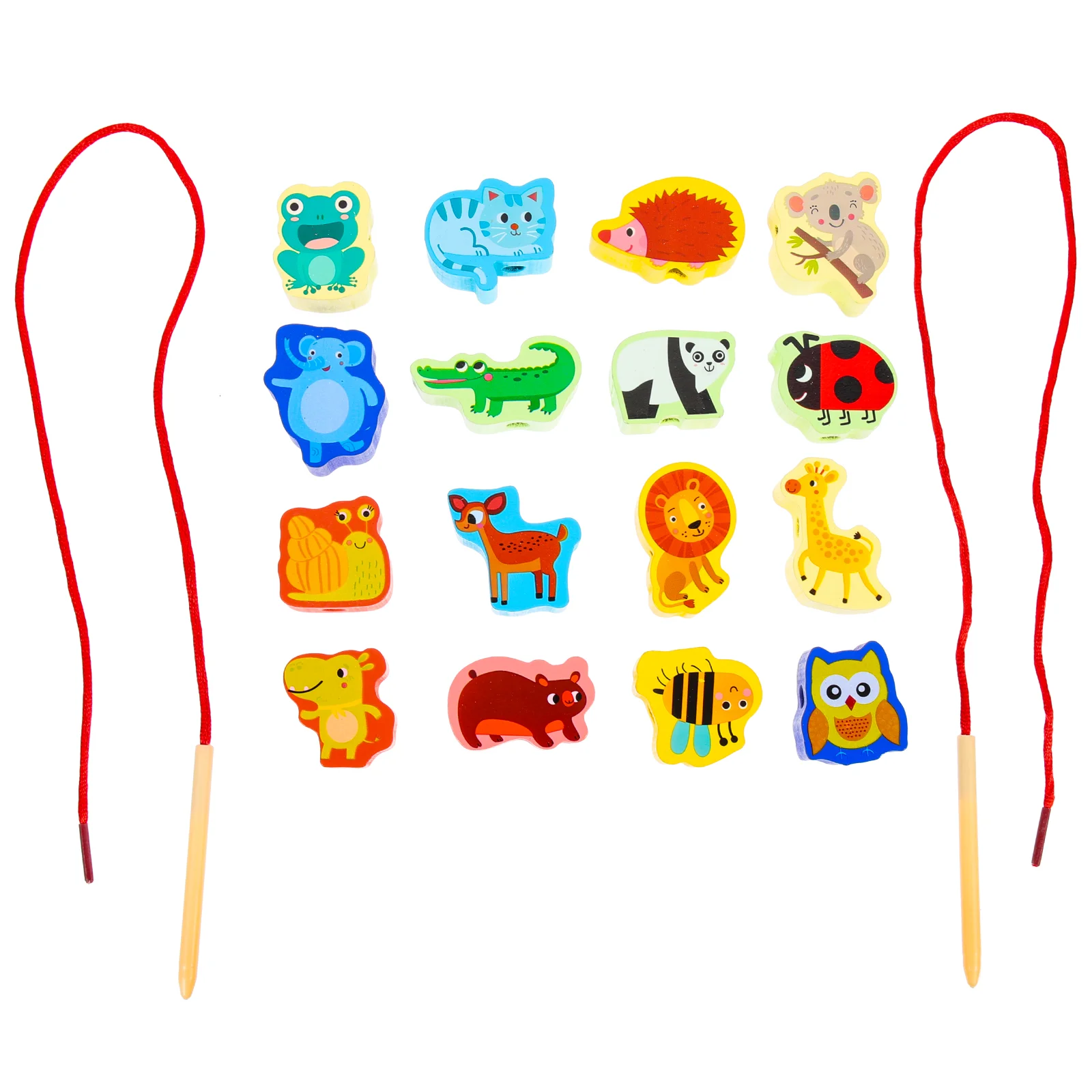 Rope Toy Beaded Toys Educational Wooden Babies Playthings Intelligent Baby Blocks Kids Panda Lacing 
Rope Toy Beaded Toys Educational Wooden Babies Playthings Intelligent Baby Blocks Kids Panda Lacing