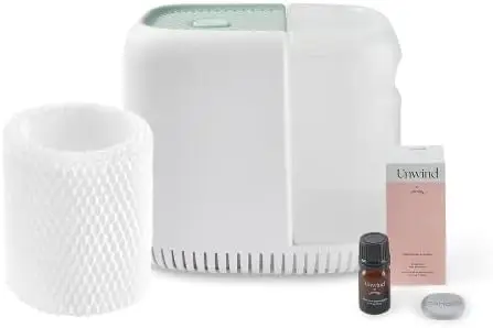 Bedside Humidifier, White Humidifier, 36 HR Run Time, 2.5L Capacity - Help Alleviate Symptoms of Allergies, Flu, Cold, Dry Skin
Bedside Humidifier, White Humidifier, 36 HR Run Time, 2.5L Capacity - Help Alleviate Symptoms of Allergies, Flu, Cold, Dry Skin