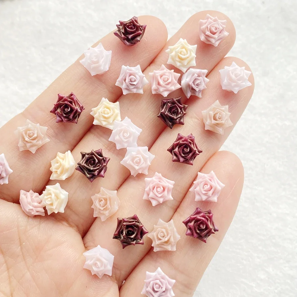 Мини-красочные розы, фигурки цветов из смолы, 50/100 шт., плоская задняя часть для дизайна ногтей, сделай сам, свадебный скрапбукинг, изготовление ювелирных изделий, поделки 
Мини-красочные розы, фигурки цветов из смолы, 50/100 шт., плоская задняя часть для дизайна ногтей, сделай сам, свадебный скрапбукинг, изготовление ювелирных изделий, поделки