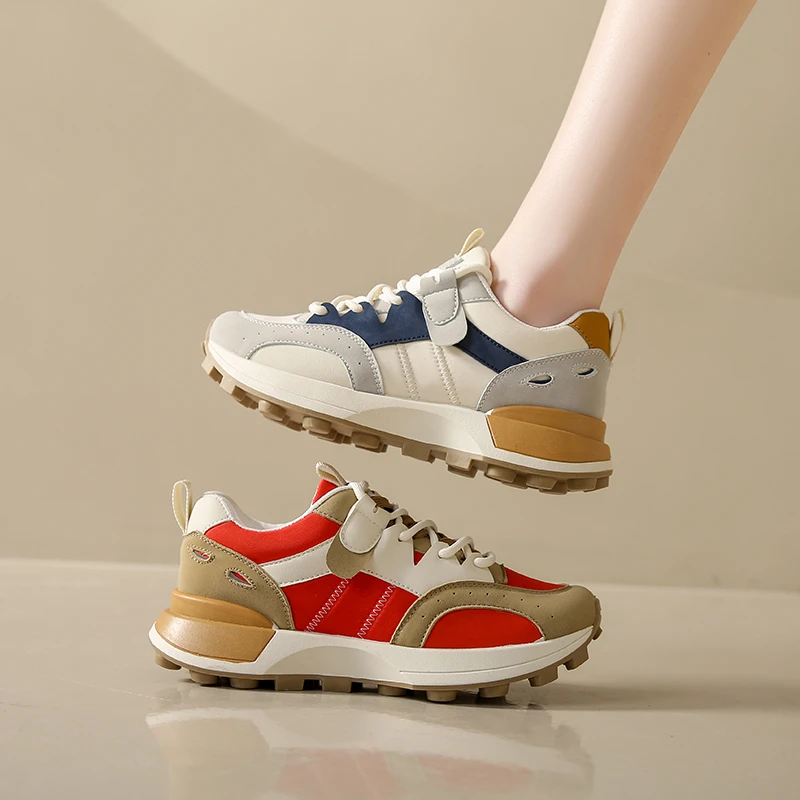 2023 New Fashion Spring Autumn Women Sneakers Breathable Running Casual Sports Shoes Platform Tennis Female Vulcanized Shoes
2023 New Fashion Spring Autumn Women Sneakers Breathable Running Casual Sports Shoes Platform Tennis Female Vulcanized Shoes