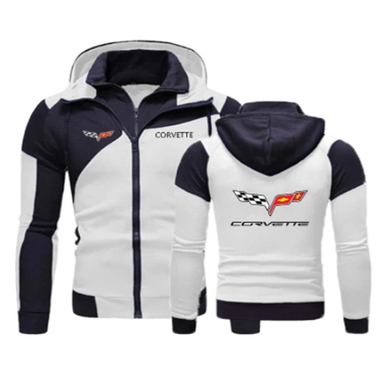New Spring Autumn Corvette Car Logo Harajuku Male Clothing Coat Sweatshirt Hoody Men Fleece Cotton Zipper Hoodie
New Spring Autumn Corvette Car Logo Harajuku Male Clothing Coat Sweatshirt Hoody Men Fleece Cotton Zipper Hoodie